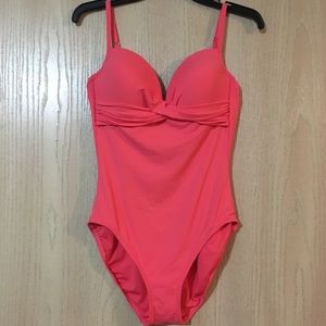 Kate Spade Peony One-Piece Swimsuit